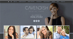 Desktop Screenshot of cavendishdentalcare.co.uk